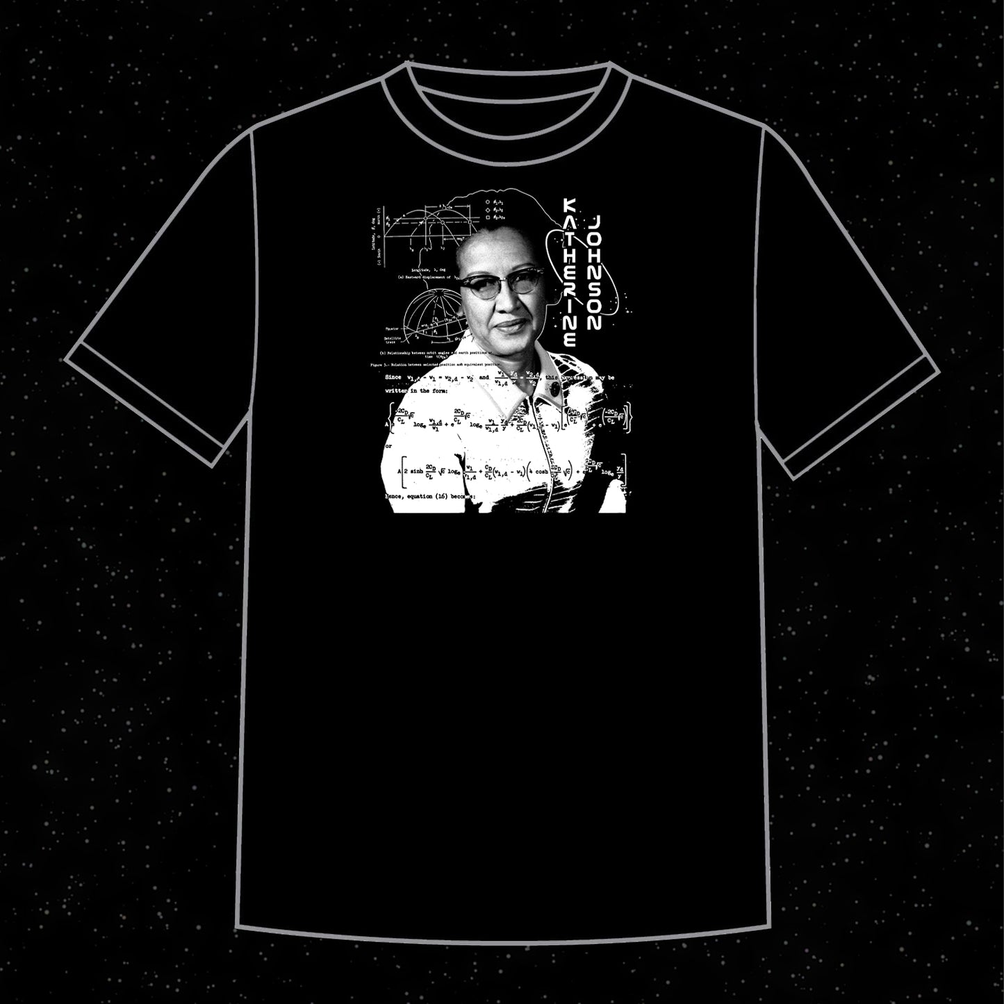 KATHERINE JOHNSON T-SHIRT - MEN’S CUT