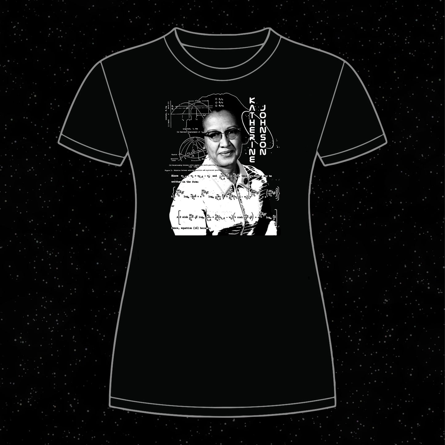 KATHERINE JOHNSON T-SHIRT - WOMEN’S CUT