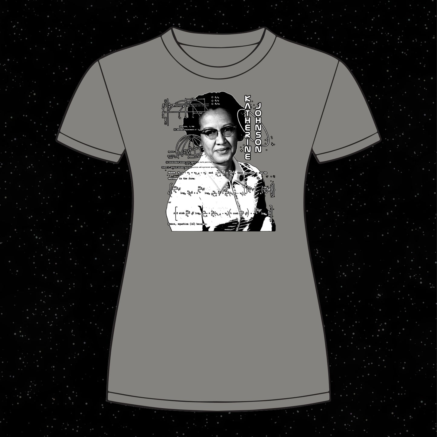 KATHERINE JOHNSON T-SHIRT - WOMEN’S CUT