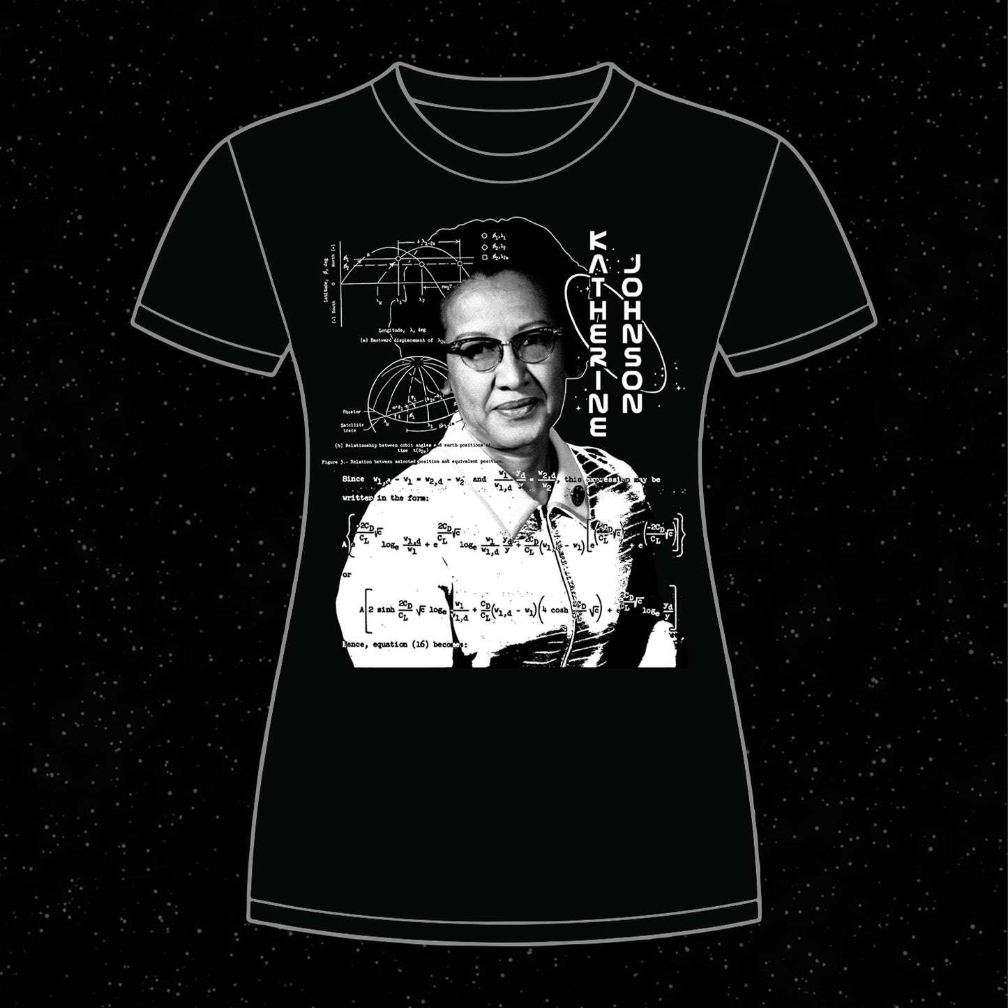 KATHERINE JOHNSON T-SHIRT - WOMEN’S CUT